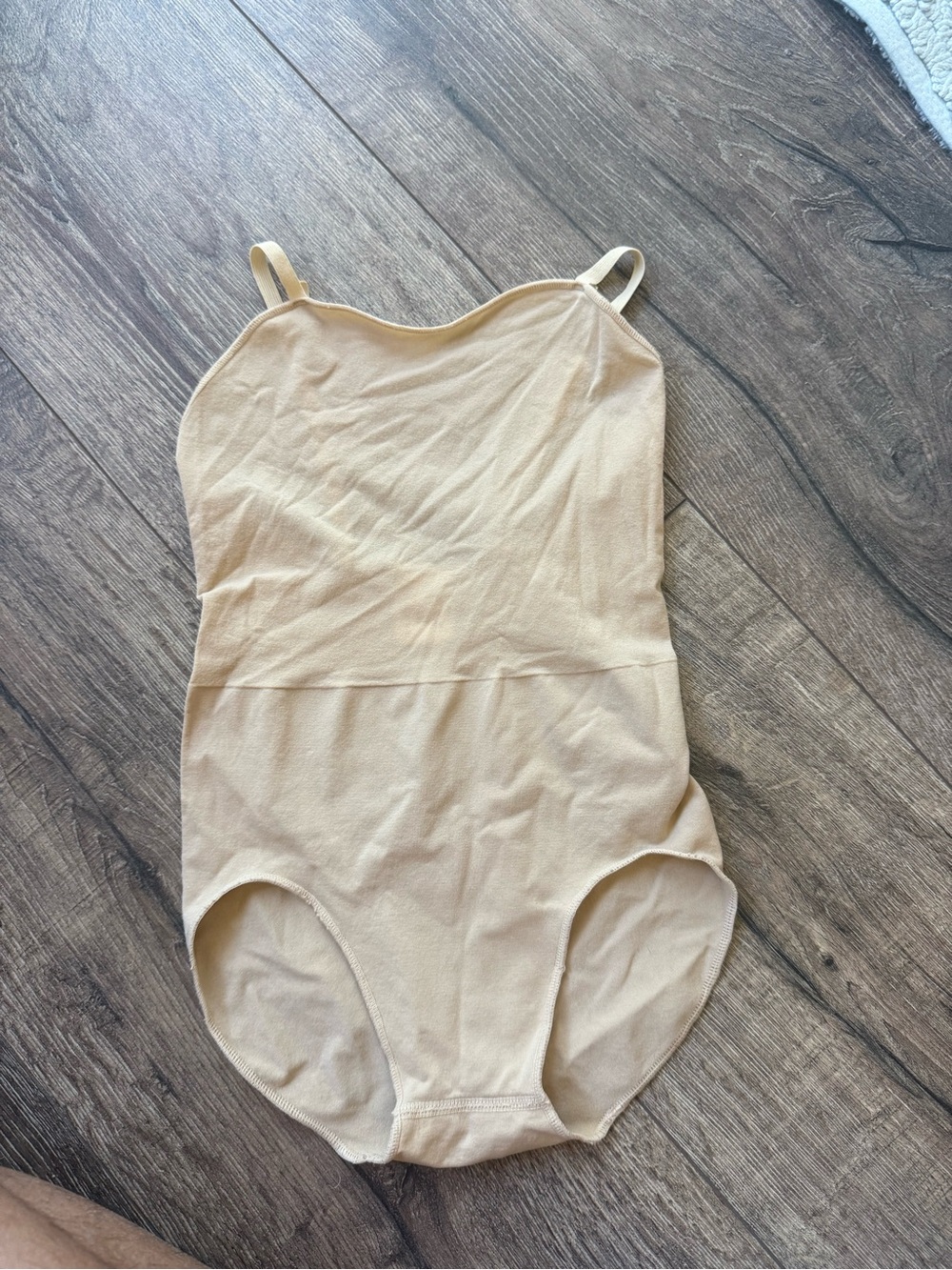 Chacott premium seamless ballet leotard undergarment, nude, size 130, girls 6/7